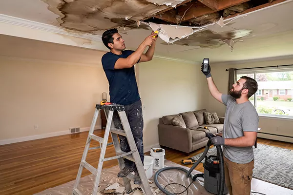 Ceiling Water Damage Restoration Jurupa Valley