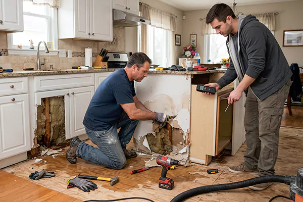 Kitchen Water Damage Repair Jurupa Valley