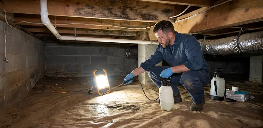 Crawl Space Mold Treatment in Jurupa Valley