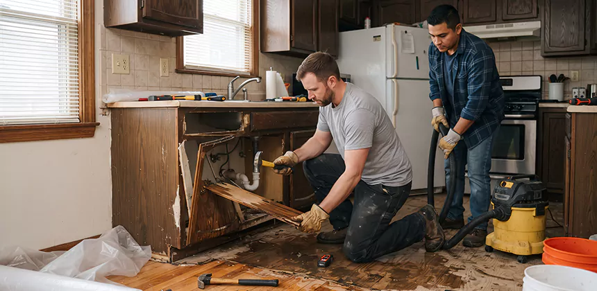 Repairing Water Damaged MDF Cabinets in Jurupa Valley