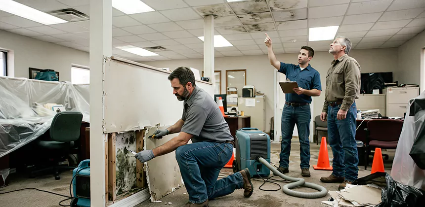 Commercial Mold Damage in Jurupa Valley