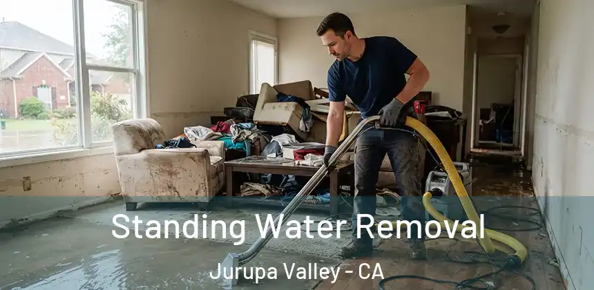 Standing Water Removal Jurupa Valley - CA